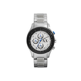 Armani Exchange Men’s Quartz Silver Stainless Steel Silver Dial 45mm Watch (AX1602)